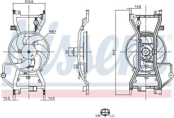 Fan, engine cooling 850123 - image 6