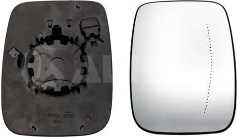 Mirror Glass, exterior mirror 6472083