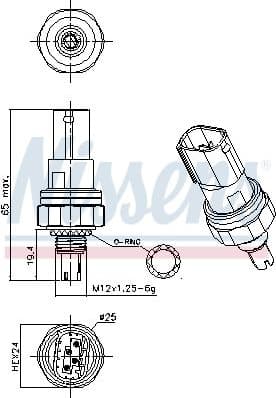 Pressure Switch, air conditioning 301046 - image 5