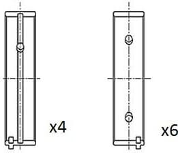 Crankshaft Bearing BM1054-STD