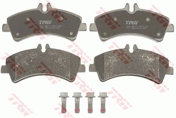 Brake pads rear, Top Quality GDB1699 - image 2