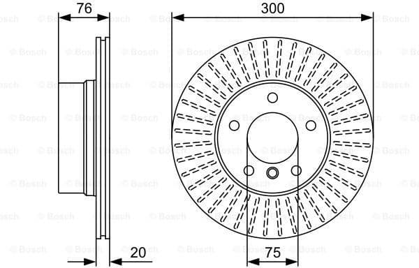 Brake Disc 0986479497 - image 2