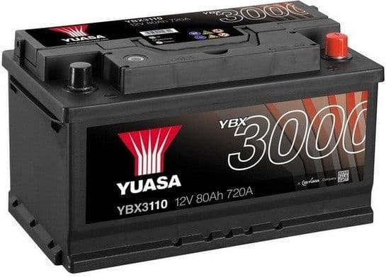 Starter Battery YBX3000 SMF Batteries YBX3110
