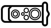 Expansion Valve, air conditioning 38822