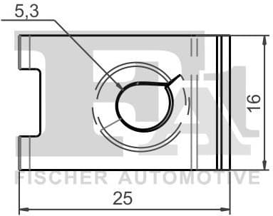 Clip, trim/protection strip 16-40005.5
