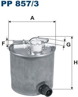 Fuel Filter PP857/3