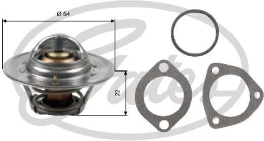 Thermostat, coolant TH12792G1