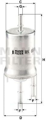 Fuel Filter WK69