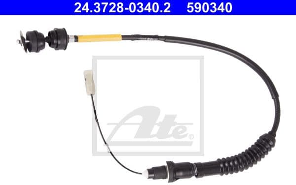 Cable Pull, clutch control 24.3728-0340.2 - image 2
