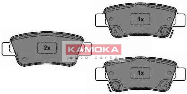 Brake pads rear JQ1018466