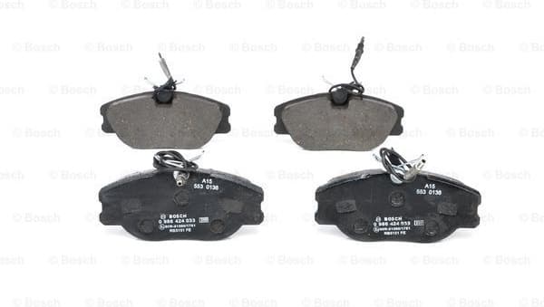 Brake Pad Set, disc brake 0986424033