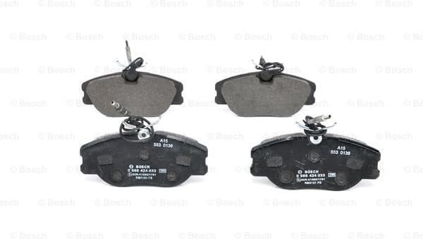 Brake Pad Set, disc brake 0986424033 - image 3