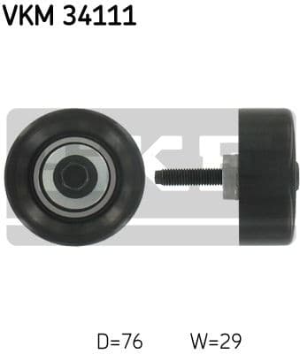 Tensioner belt VKM34111 - image 2