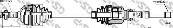 Drive Shaft 245150