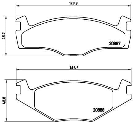 Brake Pad Set, disc brake PRIME LINE P85024