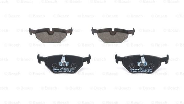 Brake Pad Set, disc brake 0986424484