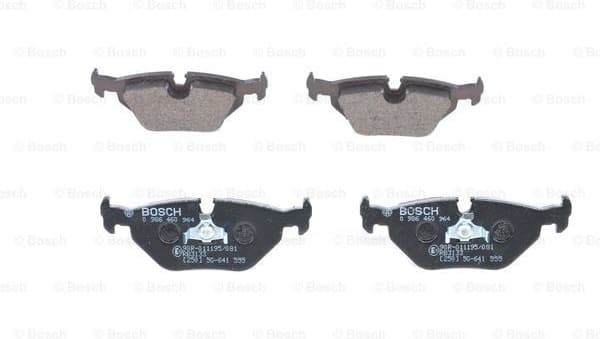 Brake Pad Set, disc brake 0986460964