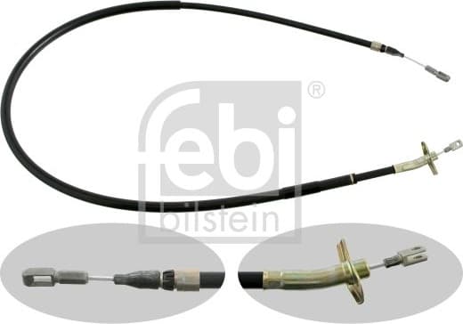 Cable Pull, parking brake 09500