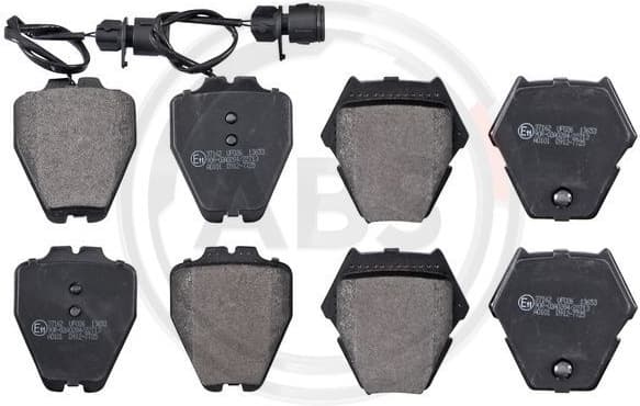 Brake Pad Set, disc brake 37162