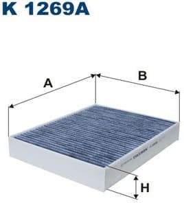 Filter, cabin air K1269A