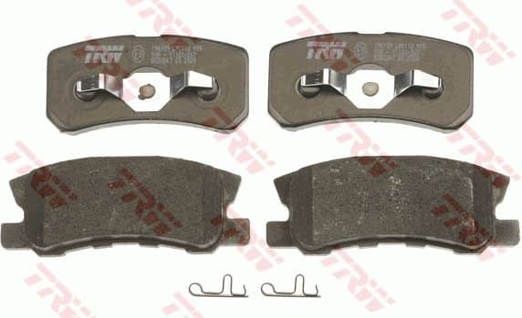 Brake pads rear, Top Quality GDB3247 - image 2