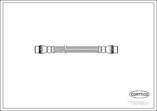 Brake Hose 19018891