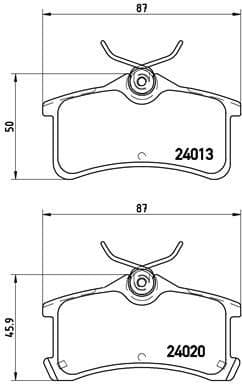 Brake Pad Set, disc brake PRIME LINE P83084