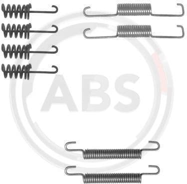 Accessory Kit, parking brake shoes 0774Q