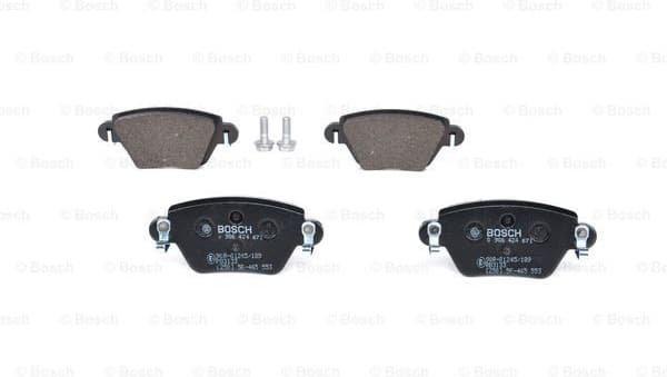 Brake Pad Set, disc brake 0986424671 - image 3