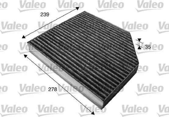 Filter, cabin air VALEO PROTECT 715580