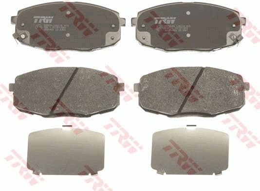 Brake Pad Set, disc brake COTEC GDB3450 - image 2