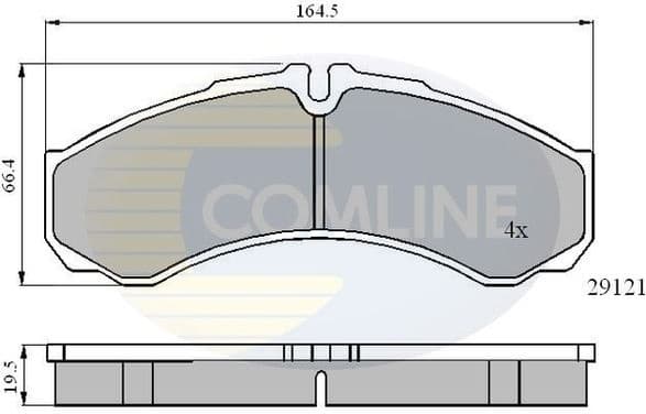Brake pads front CBP0931