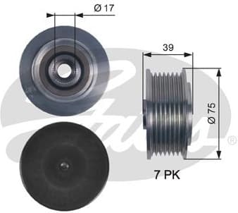 Alternator Freewheel Clutch DriveAlign™ OAP7119