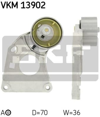 Tensioner belt VKM13902 - image 2