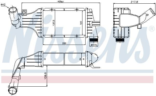 Charge Air Cooler ** FIRST FIT ** 96789