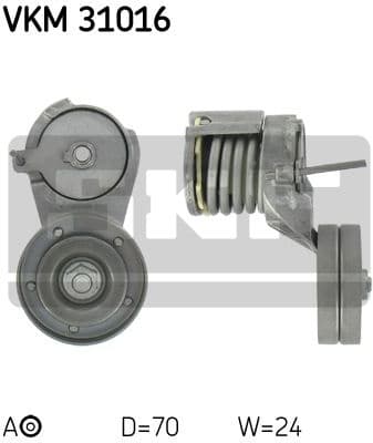 Tensioner belt VKM31016