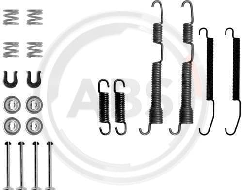 Accessory Kit, brake shoes 0761Q