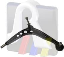 Control/Trailing Arm, wheel suspension 96.09515.1