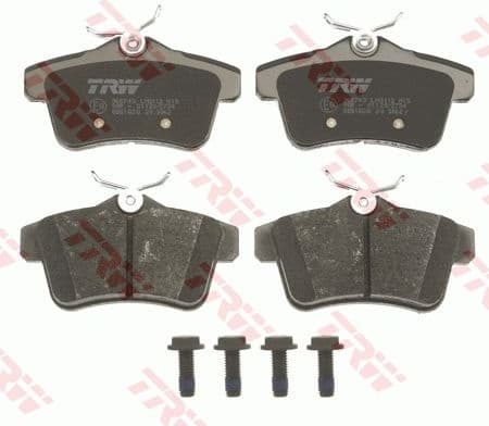 Brake pads rear, Top Quality GDB1828 - image 2