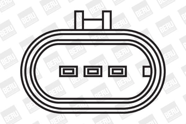 Ignition coil ZS322 (BorgWarner (BERU)) - image 2