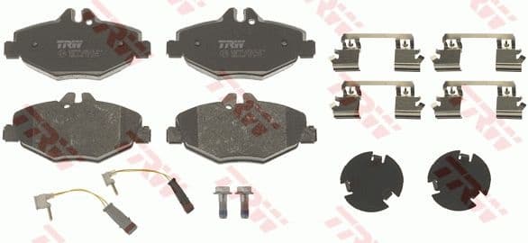 Brake pads front, Top Quality GDB1542 - image 2