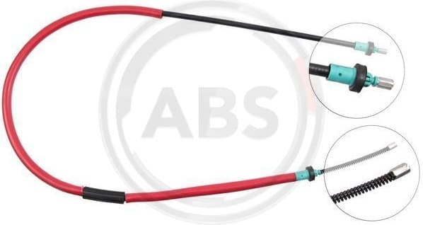 Cable Pull, parking brake K18958