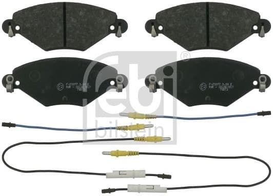 Brake Pad Set, disc brake 16417