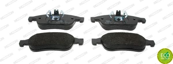 Brake pads front, Top Quality FDB4180 - image 2