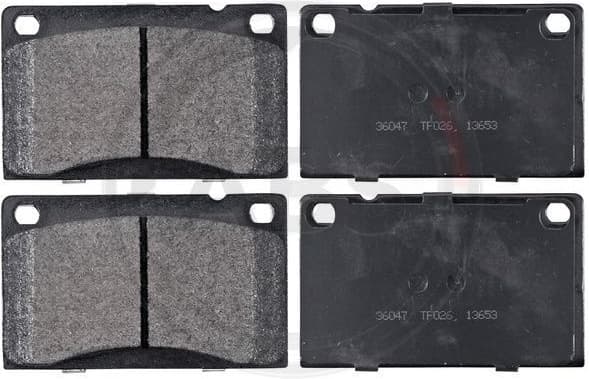 Brake Pad Set, disc brake A.B.S. 36047