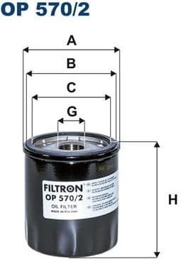 Oil Filter OP570/2