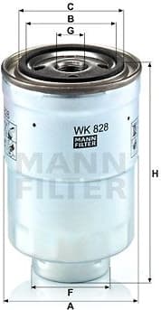 Fuel Filter WK828X