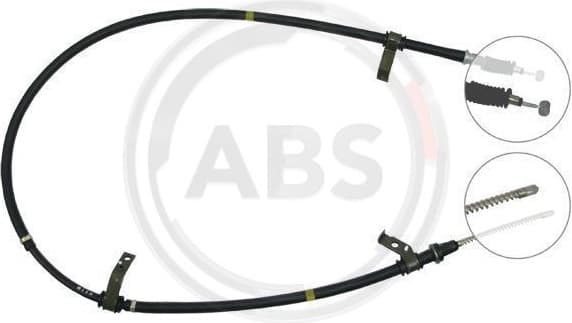 Cable Pull, parking brake K14318