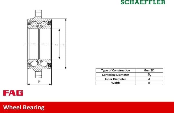 Wheel Bearing Kit 713610780 - image 2