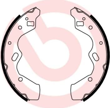 Brake Shoe Set ESSENTIAL LINE S49520